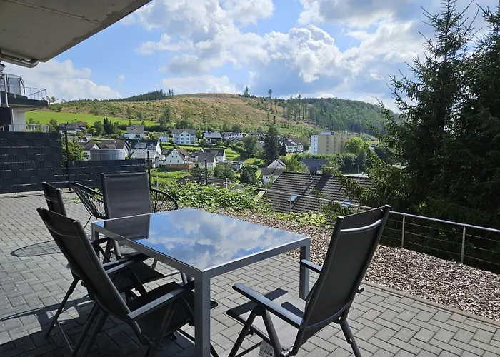 Stilvolle Mit Blick Und Selbst-check-in Lejlighed Bad Berleburg